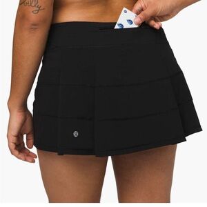 Lululemon Pace Rival Black Skirt Size 8
